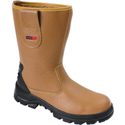 Tan Fur Lined Rigger Boot